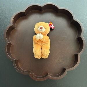 TY Beanie Babies Collection ~ 1999 Hope Bear Beanie Plush in Display Case